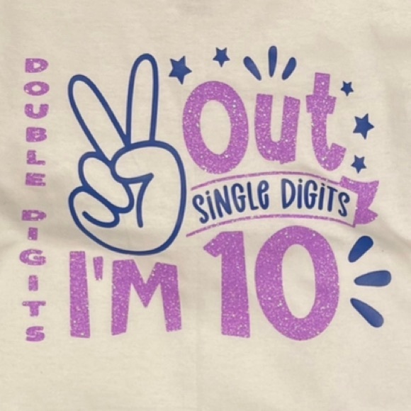 10th Birthday Tee - Picture 1 of 1